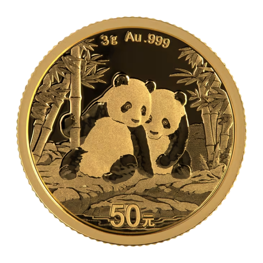 2026 3g China Panda Gold Coin