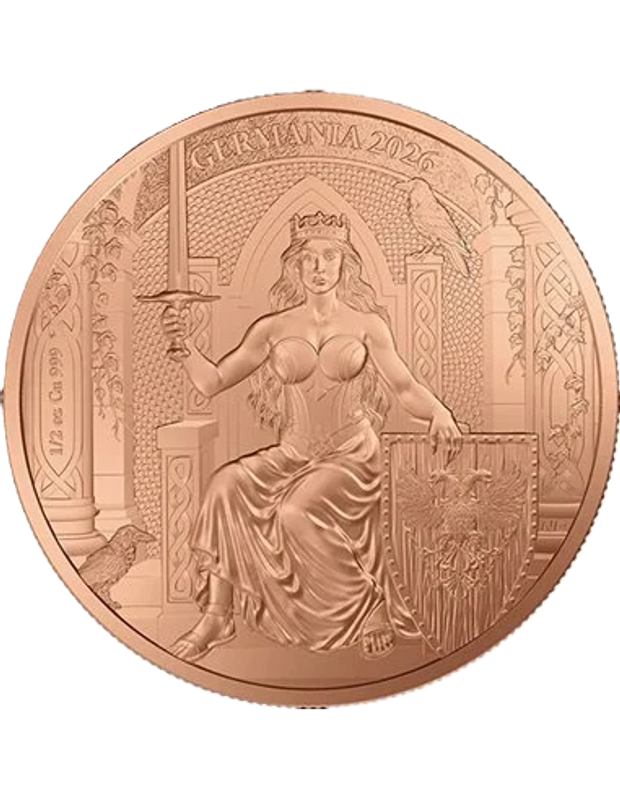 2026 Germania 1/2oz Copper Coin