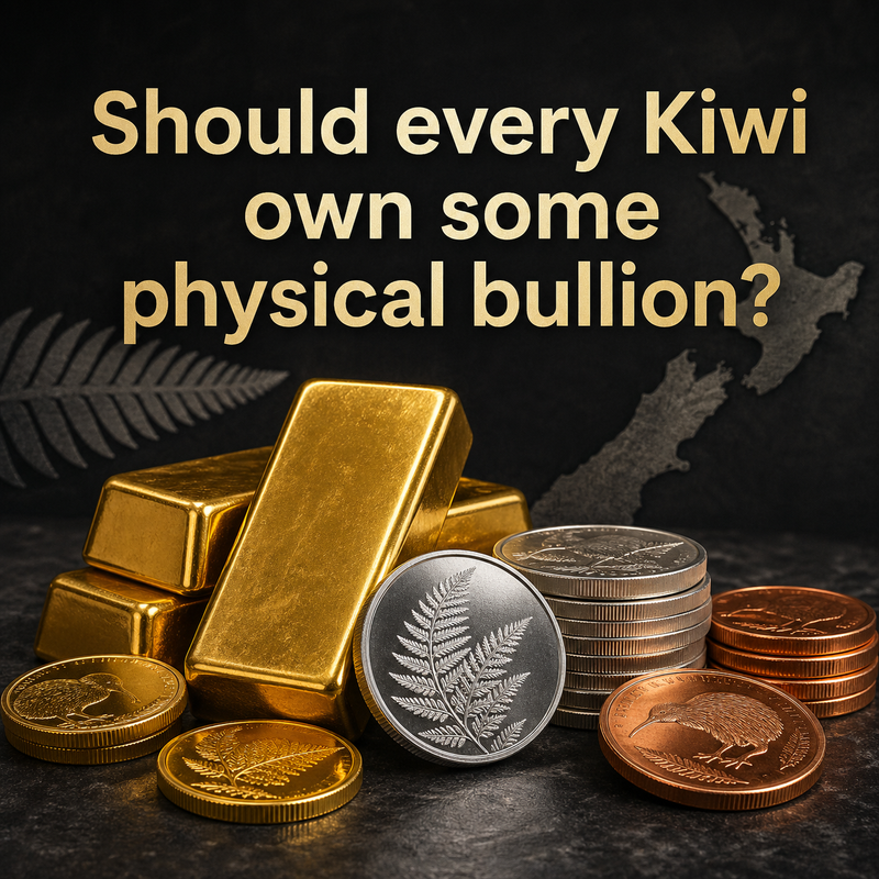 Should every Kiwi own some physical bullion?