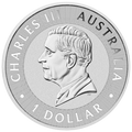 1 Troy Ounce Silver Bullion Round Australian Kangaroo (Random Years) .999 Fine Silver