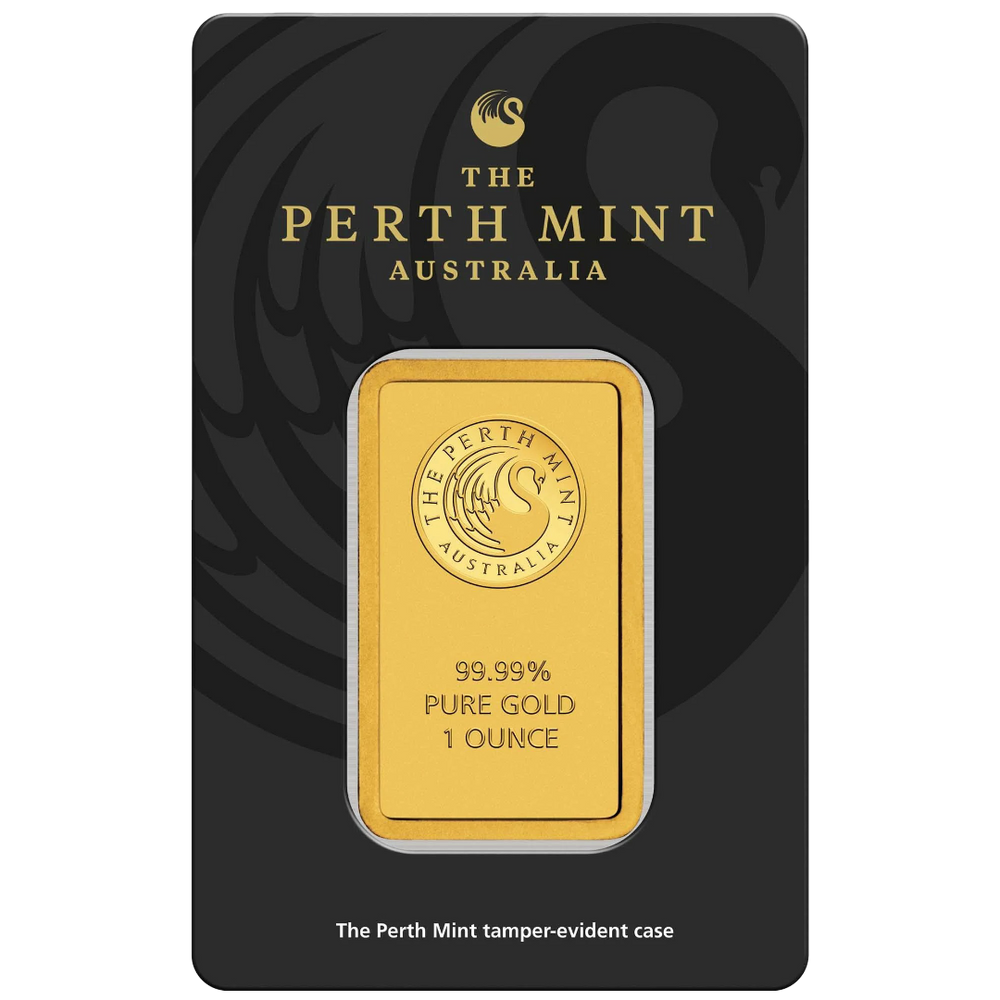 1 Troy Ounce Perth Mint Gold Minted Bar