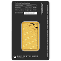 1 Troy Ounce Perth Mint Gold Minted Bar