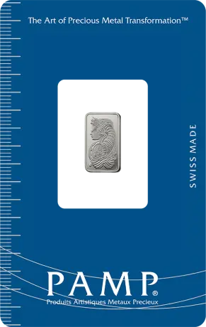 1g PAMP Suisse Fortuna Platinum Bar