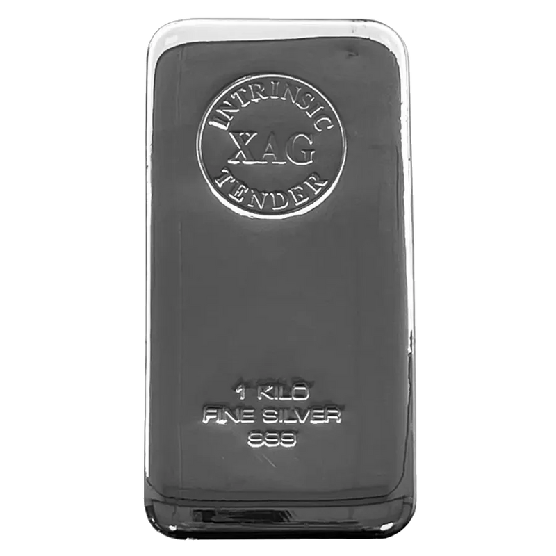 1kg Silver Cast Bar .999 Fine Silver