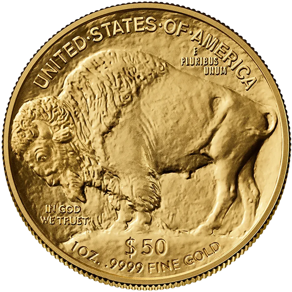 1 Troy Ounce American Buffalo Gold Coin .9999 fine US Mint