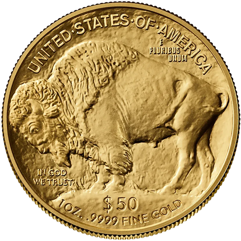 1 Troy Ounce American Buffalo Gold Coin .9999 fine US Mint
