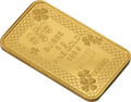 5g PAMP Suisse Lucky Charm Four-Leaf Clover Gold Bar