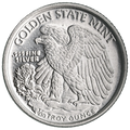 1/10 Troy Ounce Walking Liberty Silver Bullion Round