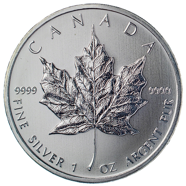 1 Troy Ounce Canadian Silver Maple Leaf Bullion Coin 2026