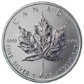 1 Troy Ounce Canadian Silver Maple Leaf Bullion Coin 2026