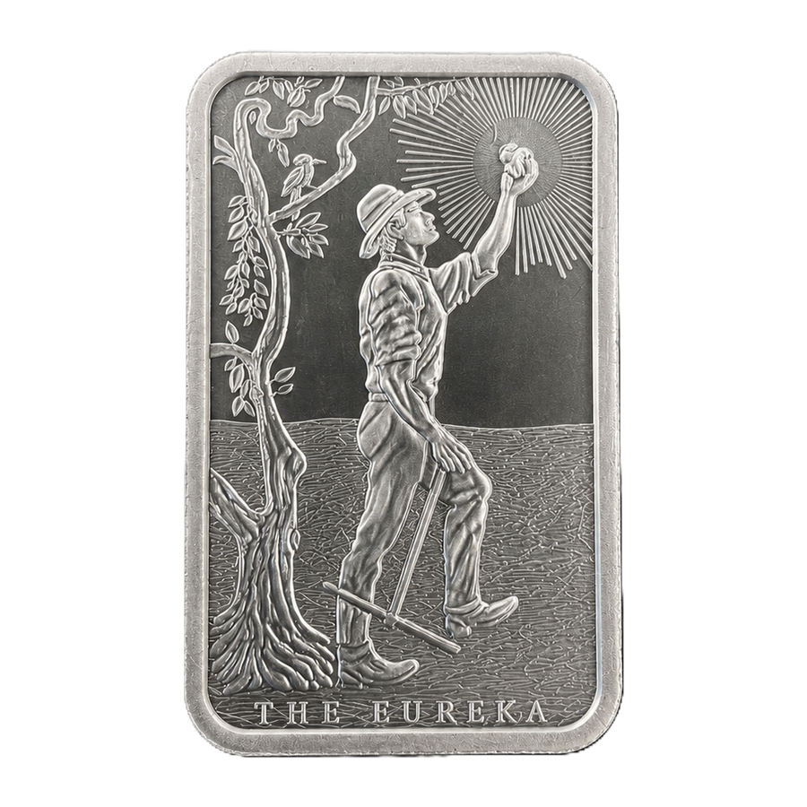 10oz ABC Bullion Eureka Silver Minted Bar