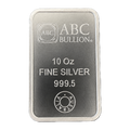 10oz ABC Bullion Eureka Silver Minted Bar