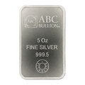5oz ABC Bullion Eureka Silver Minted Bar