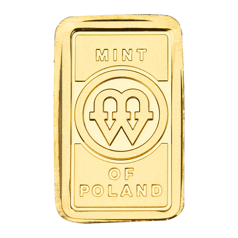 0.25g Mennica Polska Gold Minted Bar