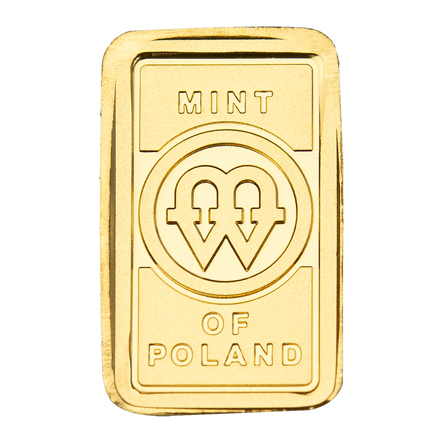 0.25g Mennica Polska Gold Minted Bar