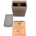 1 Troy Ounce Copper Bars .999 Fine Copper Tube of 20
