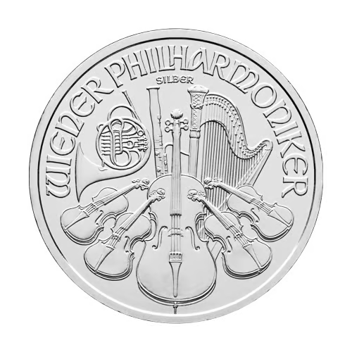 1 Troy Ounce Random Year Austrian Philharmonic Silver Coin | Austrian Mint