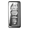 1kg Silver Cast Bar Wall Street Mint