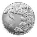 1 Troy Ounce Silver Coin - 2023 Samoa Vermilion Bird Coin
