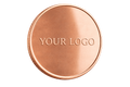 1 Troy Ounce Copper Round Your Own Design (4000 Rounds)