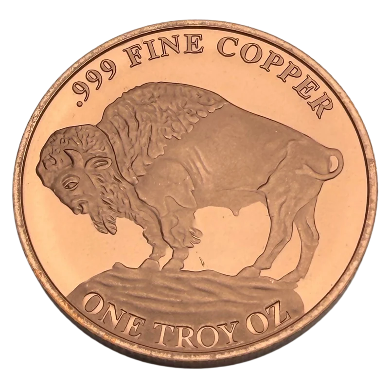 Copper bullion